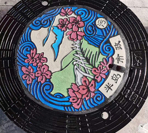 涂鴉井蓋